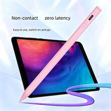 Lápiz Estilógrafo Universal - Compatible con Teléfonos y Tabletas Android - Escritura Suave, Carga Rápida, Sensibilidad de Alta Precisión Lápiz Estilógrafo Capacitivo, Adecuado para iPhone, Accesorios de Lápiz de Dibujo para Tableta (Incluye 2 Puntas de Lápiz y Cable de Datos) - Multicolor - Ver 5