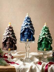 Christmas Tree Owl 3D Silicone Mold, Suitable For Pouring Aromatherapy Candles, Plaster, Handmade Soap, Resin And Other Materials, Perfect For DIY Handmade Crafts - Owl Christmas Tree - View 3