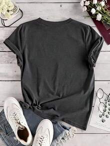 Women T-Shirts - Grey - View 2