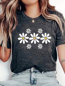 Women T-Shirts - 黑色 2 - 查看 6