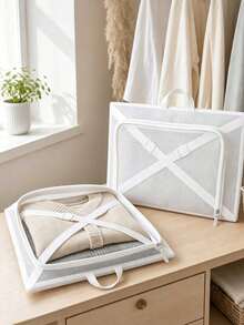 Anti-Deformation Laundry Bag For Wool Sweaters,Reusable Mesh Laundry Washing Bag, Portable Travel Clothes Storage Organizer Bag, - Multicolor - View 5