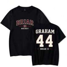 T-Shirt Merchandising Universitario Off Campus Graham 44 Briar, Cosplay, Moda Uomo Donna - 樣式1 - 查看 11