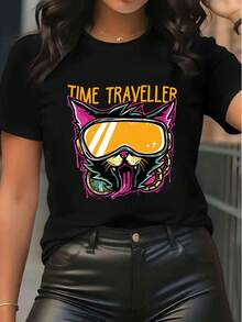 Women T-Shirts - 黑色 - 查看 6