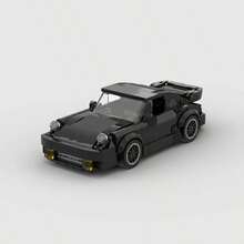 White/Red/Black MOC Supercar Racing Classic Building Block Car Model Toy Set, Educational Creative Toy For Children, DIY Car Model Kit For Adults, City Tech Champion Cup Series, Suitable As Birthday, Halloween, Christmas Gift For Boyfriend, Husband, Children, And For Collection And Home Decoration - Model - View 6