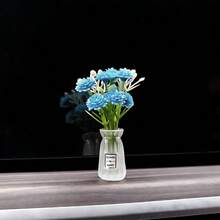 迷你人造康乃馨花瓶裝飾品 可愛汽車內飾裝飾 - A - 查看 14