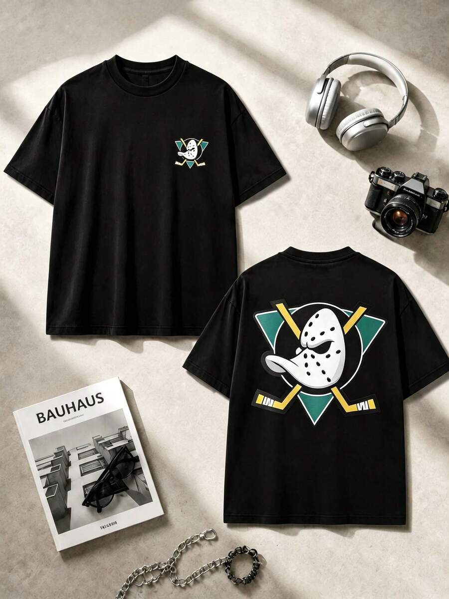 Men T-Shirts - Black - View 1