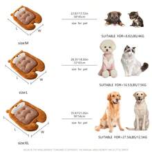Luxury Large Cat Sleeping Mat, Indoor Cat Bed, Soft, Fluffy, And Thickened Mat, Suitable For Cat And Dog Cages, Warm In Winter, Washable, With Non-Slip Bottom. - Multicolor - View 4