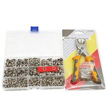 11mm Metal Button Set With Tool Plier For Easy Application On Multiple Fabrics Corrosion Resistant Snaps Button - A - View 3