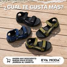 EVA MODAR Men Sandals - Black - View 6