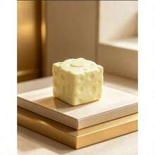 1 pieza Juguete antiestrés de queso en bloque cuadrado grande hecho a mano, juguete moldeable sin rebote para aliviar el estrés, adecuado para adolescentes y adultos, adorno de escritorio y decoración del hogar, juguete de comida realista en miniatura, regalo para cumpleaños, fiestas y días festivos - Multicolor - Ver 5