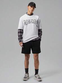Jordan 男士 AS M J BRK S GOTHIC 85 SS 圓領短袖針織 T-Shirt TIO0020-100 - 黑與白 - 查看 6