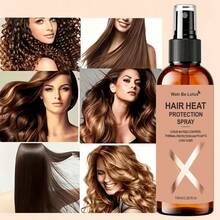 WATR BE LOTUS Semprotan Pelindung Panas Keratin 100ml, Untuk Pengering Rambut dan Pelurus Rambut, Kondisioner Tanpa Bilas, Anti-Frizz, Membuat Rambut Halus dan Berkilau, Formula Bebas Alkohol. - Pakaian formal - View 3