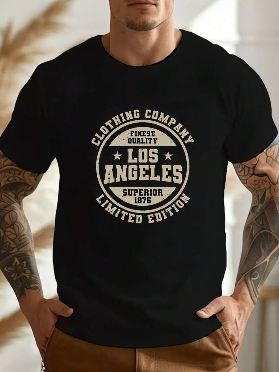 Men T-Shirts - Black - View 1