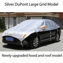 All-Weather Heavy Duty Car Cover, Suitable For Multiple Vehicle Models (Best For Most SUVs And Trucks), Rainproof, Dustproof, Winter Car Cover, Windproof Outdoor Car Cover, Car Accessories, Travel Essential, Graduation Gift - Multicolor - View 3