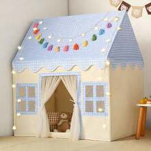 Kids Indoor Play Tent, Cozy Playhouse For Toddlers, Ideal Birthday Gift, Fun Parent-Child Play Space For Boys & Girls - 棕色 - 查看 3