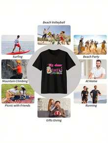 Men T-Shirts - Black - View 5