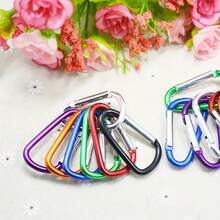 Carabiner Backpack Water Bottle Quick Clip Multi-Function D-Shaped Spring Hook Outdoor Climbing Hook - One Size - View 5