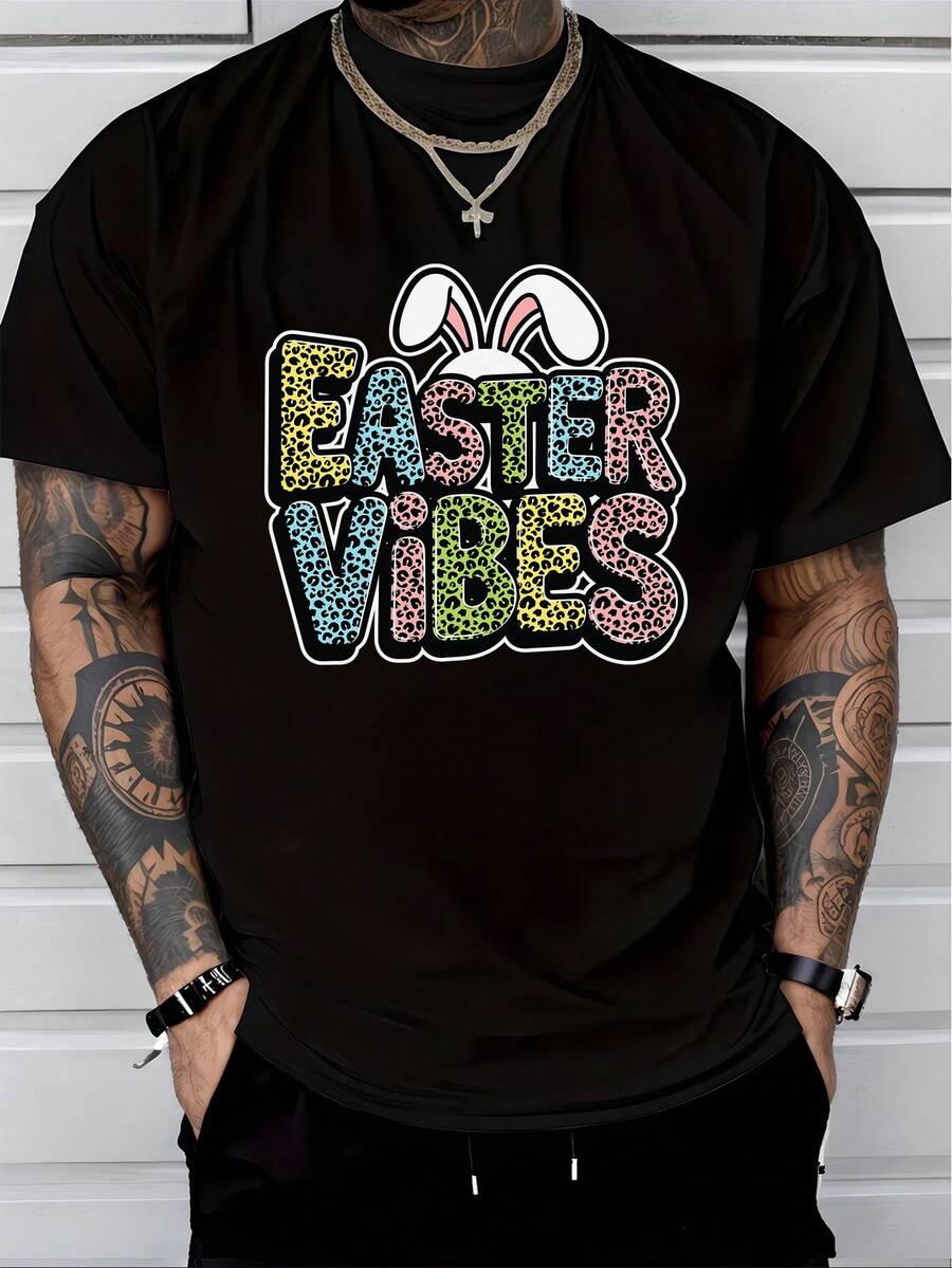 Men T-Shirts - Black - View 1
