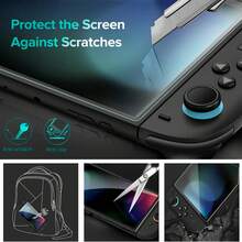 XINHONGYU Switch 2 Console Screen Protector, 7.9 Inch, Switch 2 Tempered Glass Screen Protector, High Definition Transparent, Anti-Scratch, Easy Installation No Bubbles - View 5