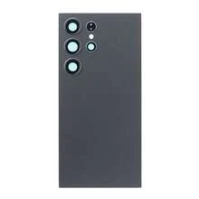 適用於 Galaxy S26Ultra/S25Ultra/S24Ultra/S23Ultra/S22Ultra/S21Ultra/S20Ultra/S20+/S20/Note20Ultra/Note10+/Note10/S10+/S10 的替換後玻璃背蓋，玻璃材質後殼後蓋，含拆卸工具，可用於更換或維修 - 黑色 - 查看 5