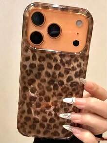 1pc Asymmetric Wavy Sequin Glossy IMD Phone Case, Compatible With IPhone 17 Pro Max, 17 Pro, 16 Pro Max, 15 Pro Max, 14 Pro Max, 13 Pro Max, 16, 15, 14 Plus, 13, 12 Pro, 11, Cute Shiny Soft Protective Cover, Fashion Y2K Girl Gift - Multicolor - View 3