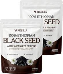 High Demand!Resilia Black Seed Softgels, 1000 Mg Per Serving - Premium Black Seed Oil Supplement - Digestive And Immune Support Formula - Easy-To-Swallow Softgels, 120 Count (2 Boxes).Women Daily Nutrient Support - 50ml - View 9