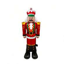 Christmas Nutcracker Aluminum Foil Balloon, Holiday Store Party Universal Decoration Balloon - Multicolor - View 4