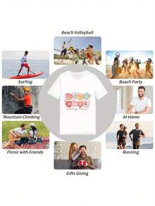 Men T-Shirts - 白色 - 查看 2