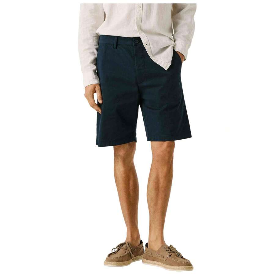 Pepe Jeans Men Sports Shorts - 藍色 - 查看 1