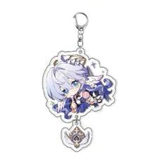 ‌Honkai Star Rail‌ Official Authentic Game Character Acrylic Keychain Pendant, Double-Layer High-Quality Acrylic, Cute Pattern Design, Suitable For Fans As Decoration Or Gift, Kafka, March 7th, Dan Heng - Multicolor - View 24