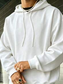 Men Hoodies - White - View 4