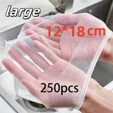 50/100/250/500pcs Fabric Sink Strainer Bags - Disposable Food Waste Collection Bags, Easy Drainage And Cleaning, Kitchen Cleaning Essential - Multicolor - View 7