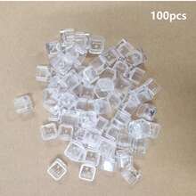 Square Clear Acrylic Tattoo Ink Cups Reusable Pigment Container Stable Placement Smooth Easy Clean Crystal Visible Ink Cup For Tattoo Artists Microblading Permanent Makeup Tattoo Studio Supplies Accessories - View 14