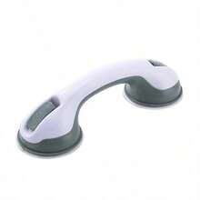 1/2pcs, Shower Handles For Bathtubs And Showers, Suction Grab Bars For Bathrooms,No Drilling Required- Balance Support, Suitable Solely For Tiles, Glass, And Hard Plastic - Grey - View 12