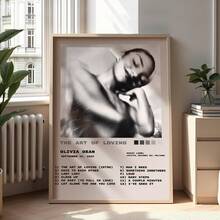 1pc Olivia Dean Poster, Olivia Dean Wall Decor, Wall Art Print, Home Decor, Gift For Music Lovers, Summer Vibe Decorative Poster Canvas Wall Art Room Home Decor (Unframed) - Multicolor - View 7