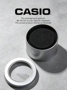 Casio Men's Classic Analog Quartz Watch, Silver Dial, Black Leather Strap, With Date Window, Suitable For Daily Office And Professional Business Attire - Black - View 7