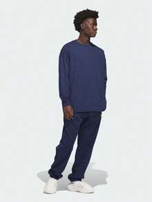 Celana Panjang Olahraga Rajut Unisex ADIDAS FL PANT JZ9531 - Biru - View 6