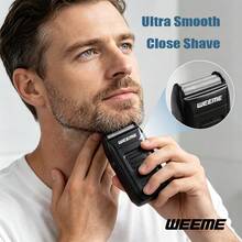 WEEME 4‑In‑1 Men Hair Clipper Kit, Cordless Hair Trimmer Barber Shaver Nose Hair Trimmer Set For Men Grooming - Black - View 6