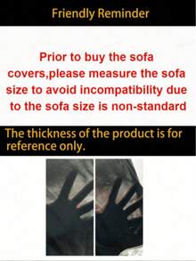 1pc  Solid Milk Silk Elastic Sofa Cover, Four Seasons Universal Sofa Slipcover - Dark Grey - View 11