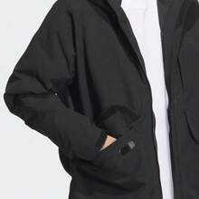 Adidas Men's Sports Down Jacket Hooded Coat 2 Pieces Set With Detachable Down Jacket Inner Liner JY4215 - Black - View 5
