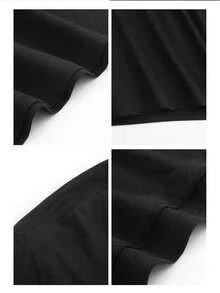 Men T-Shirts - 黑色 - 查看 4