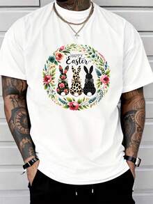 Men T-Shirts - 白色 - 查看 6