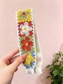 1/2/4pcs/Set Mori Style Pastoral Hook-And-Loop Hair Accessories, Fresh And Sweet - Suitable For Women And Girls, Applicable For Daily, Back To School, Vacation, Party - Multicolor - View 8