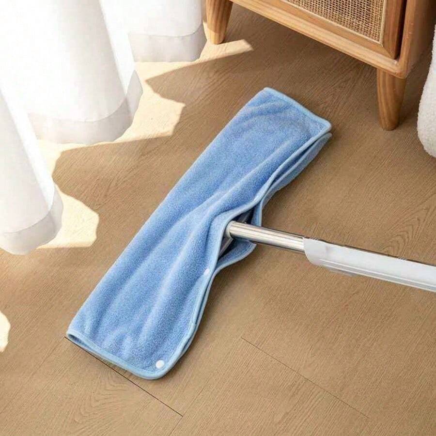 Water Squeegee Floor Mop Replacement Cloth Cover, Broom Cover, Super Absorbent Coral Fleece Non-Shedding Floor Cleaning Rag, Housekeeping Cleaning Use - A - View 1