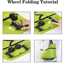 Portable Shopping Carts - Blue - View 8