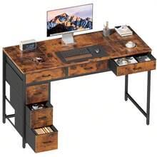 Armarios y conejeras para computadoras - Marrón - Ver 1