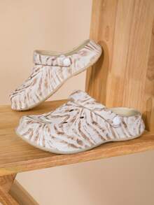 Unisex Clogs, All Season, Lightweight, Non-Slip, Quiet, Multi-Functional/Indoor/Outdoor Clogs - Khaki - View 5