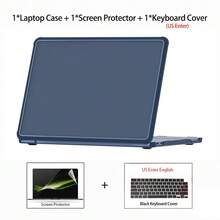 Ultra Thin PC Semi Transparent+TPU Edge Hard Shell For MacBook Neo 13 Case With Screen Protector & Keyboard Cover For MacBook Neo 2026 A18 Pro Model A3404 New Colors Blush Pink, Indigo Blue Case - View 13