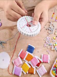 New 4655 DIY Jewelry Making Kit For Necklaces, Bracelets, Rings, Etc. Best For Holidays, Birthdays, Parties, And Gifts - Multicolor - View 7