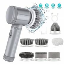 Rechargeable Electric Cordless Cleaning Brush Spin Scrubber Turbo Scrub Cleaner - Handheld Scrubber - View 1